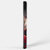 ギャングスターガールヒップホップチカーノアートグラフィック SAMSUNG GALAXYケース (右側面)