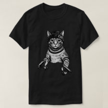ギャングスターキャットのタトゥーアート | お洒落ストリート系にゃんこ