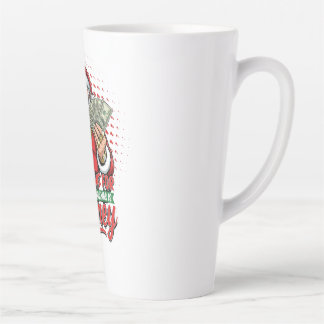 ギャングスターサンタ 私のクリスマスに欲しいものは金だけ カフェラテマグ