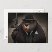 ギャングスターベアポストカード ポストカード (正面/裏面)