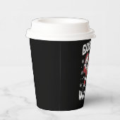 ギャングラッパおもしろいダビングサンタクリスマス 紙コップ (右)