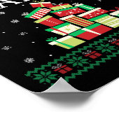 ギャングラッパー醜いセーターChristmas T ポスター (角)