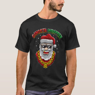 ギャングラッピングからサンタ・クラウス Tシャツ