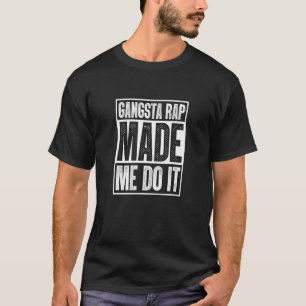 ギャングラップのが私にItヒップホップラップの音楽80's 90 Tシャツ