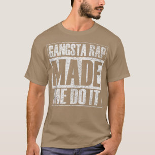 ギャングラップの音楽で私はそれをジムおもしろいヴィンテージ Tシャツ