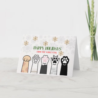 ギャング全員からのメリークリスマス サンキューカード
