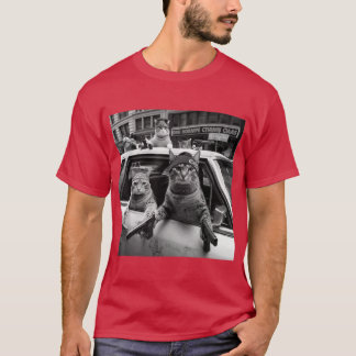 ギャング猫のストリートガール ビンテージ おもしろTシャツ Tシャツ