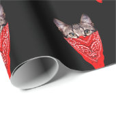 ギャング猫フード ラッピングペーパー (ロールコーナー)