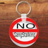 ギャング禁止 キーホルダー (正面)
