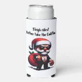 ギャング – そり乗り？むしろキャデラックを取る | スリム缶クーラー (Seltzer正面)