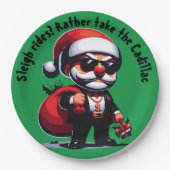 ギャング – そり乗り?むしろキャデラックを取る | ペーパープレート (正面)