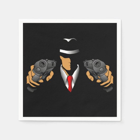 ギャング スタンダードカクテルナプキン (正面)