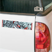 ギャング バンパーステッカー (トラック上)