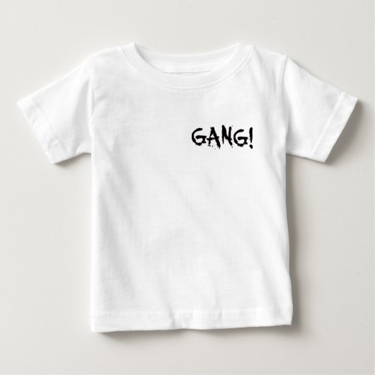 ギャング！ベイビーTシャツ ベビーTシャツ (正面)