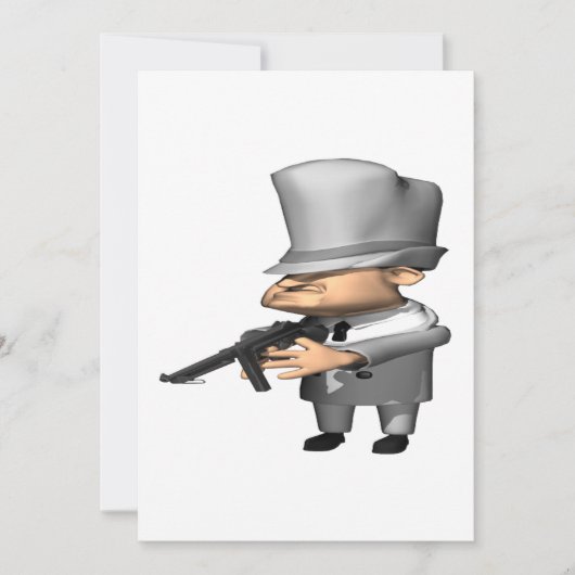 ギャング 招待状 (正面)