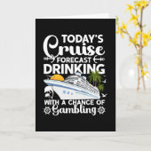 ギャンブルもある飲み会 - 楽しいクルーズ カード (黄色い花)