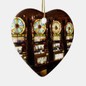 ギャンブルマシン ワンアームバンディット マネー ラスベガス セラミックオーナメント (右)