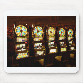 ギャンブルマシン ワンアームバンディット マネー ラスベガス マウスパッド