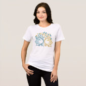 ギャンムドラ。 トライブレンドTシャツ (正面全面)