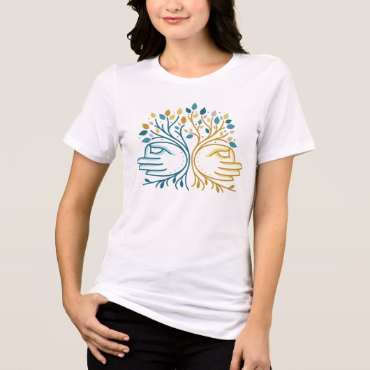 ギャンムドラ。 トライブレンドTシャツ (正面)
