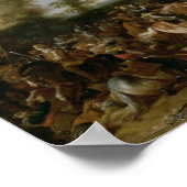 ギュスタヴス王の間のルートゼンでの戦闘シーン ポスター (角)