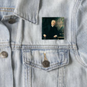 ギュスターブエッフェル1905年のポートレート 缶バッジ (インサイチュ)