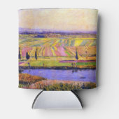 ギュスターブCaillebotte水自然の別荘のヴィンテージ 缶クーラー (正面)