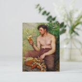 ギュスターブCourtois Trieur de Mais ポストカード (スタンド正面)