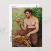 ギュスターブCourtois Trieur de Mais ポストカード (正面/裏面)