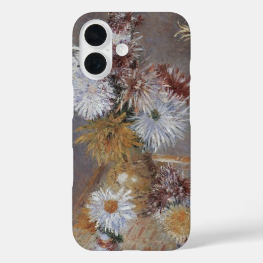 ギュスターヴ・カイユボット作『菊』 Case-Mate iPhoneケース (裏面)