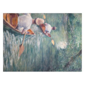 ギュスターヴ・カイユボット -  エール川のカヌー テーブルクロス (正面(横))