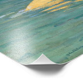 ギュスターヴ・カイユボット -  エール川の小舟 フォトプリント            (角)