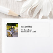 ギュスターヴ・カイユボット - オレンジの木 ラベル (インサイチュ)