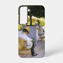 ギュスターヴ・カイユボット - オレンジの木 SAMSUNG GALAXY S22ケース