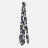 ギュスターヴ・カイユボット - ヌーヴォン橋 ネクタイ (正面)