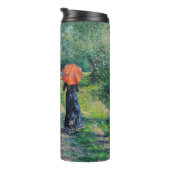 ギュスターヴ・カイユボット - 丘への道 タンブラー (回転右)