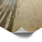 ギュスターヴ・カイユボット - 床はがし ポスター (角)