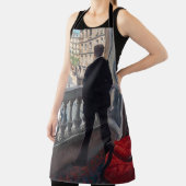 ギュスターヴ・カイユボット - 窓辺の男 エプロン (インサイチュ)