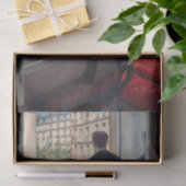 ギュスターヴ・カイユボット - 窓辺の男 薄葉紙 (ギフト)