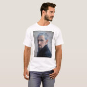 ギュスターヴ・カイユボット - 自画像 Tシャツ (正面フル)