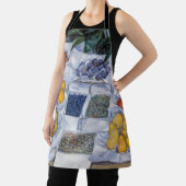 ギュスターヴ・カイユボット - 陳列台の果物 エプロン (インサイチュ)