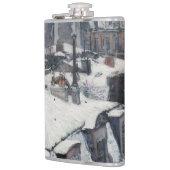 ギュスターヴ・カイユボット - 雪の屋根 フラスク (左)