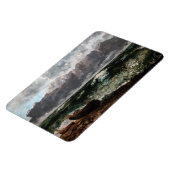 ギュスターヴ・クールベ - 荒波 マグネット (左側)