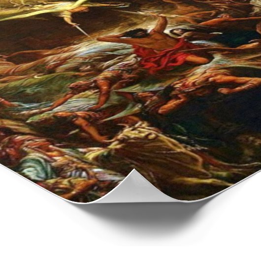 ギュスターヴ・ドーアによるキリスト教の勝利 ポスター (角)