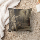 ギュスターヴ・モロー著Salomeそして亡霊 クッション (ブランケット)