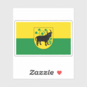 ギュストロー国旗 シール (シート)