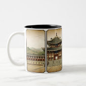 ギョンボクングンパレス ツートーンマグカップ (左)