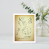 ギヨーム・アポリネール、ポエム・カリグラム(1920) ポストカード (スタンド正面)