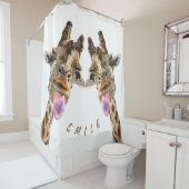 ギラおもしろいフ付きシャワよくはしゃぐーカーテン – スマイル シャワーカーテン (インサイチュ)