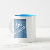 ギラウィルダネスニューメキシコウッドグレイン ツートーンマグカップ (正面左)